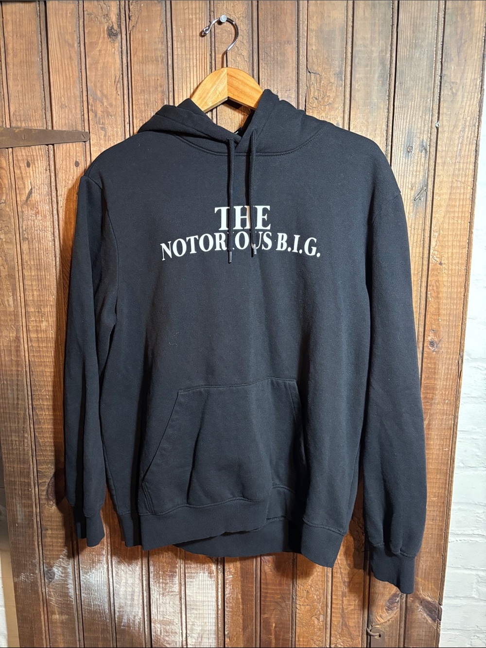 Black 'The Notorious B.I.G.' Pullover Hoodie